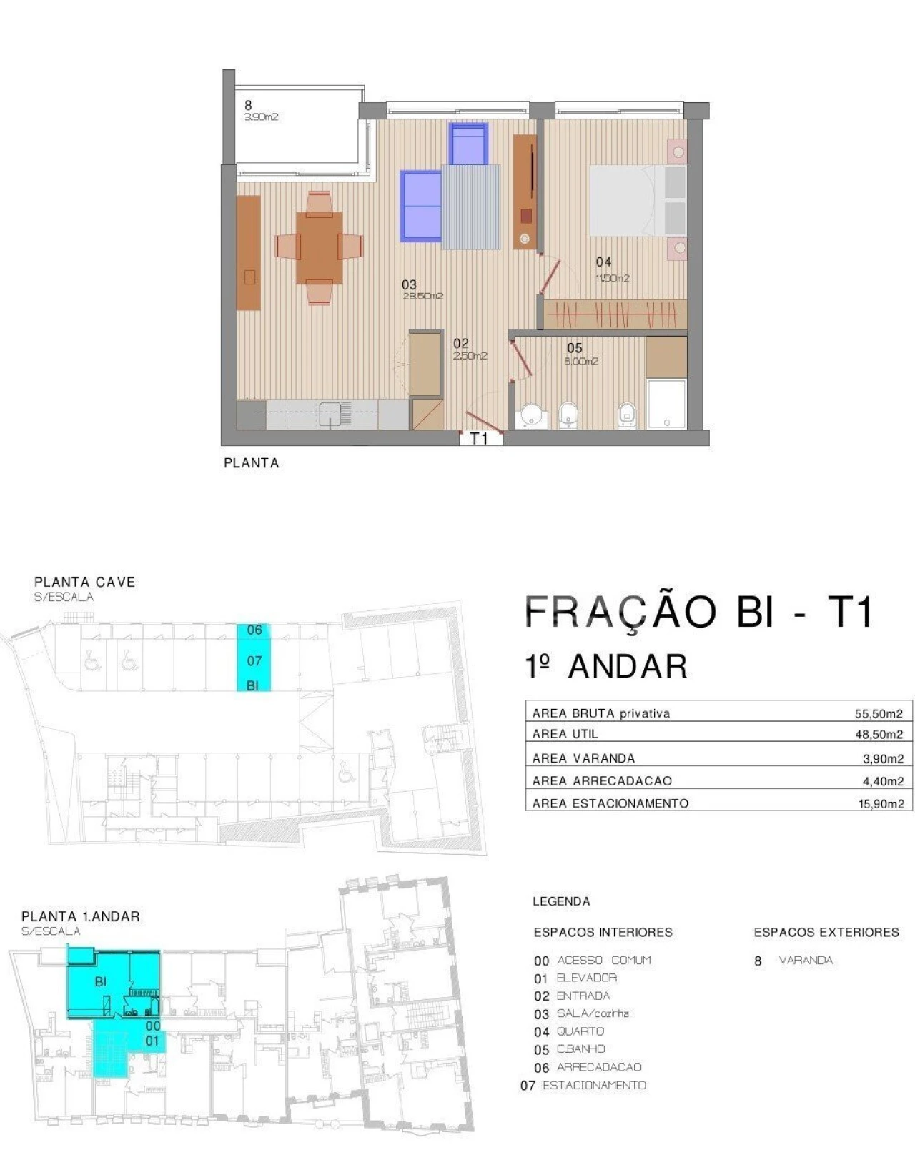Apartamento T1 para Venda em Ovar, São João, Arada e São Vicente de Pereira Jusã Foto 1