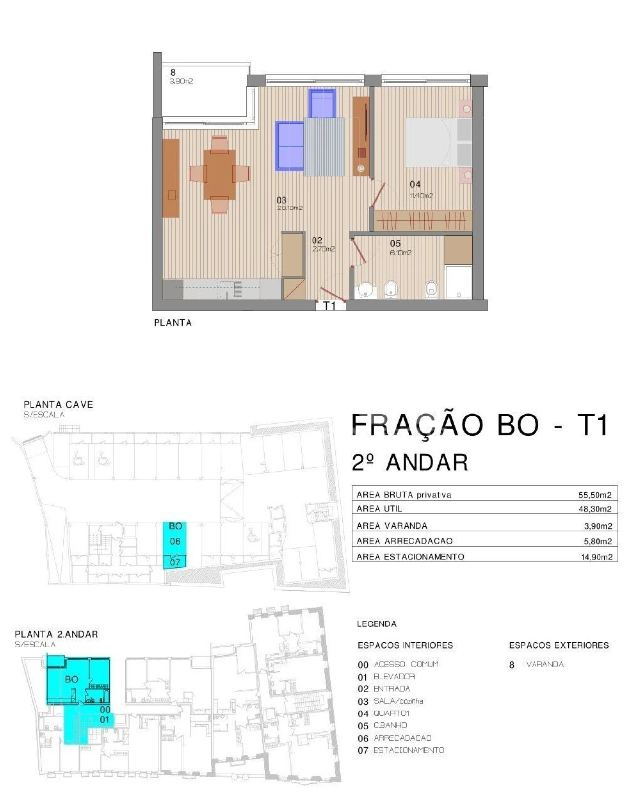 Apartamento T1 para Venda em Ovar, São João, Arada e São Vicente de Pereira Jusã Foto 1