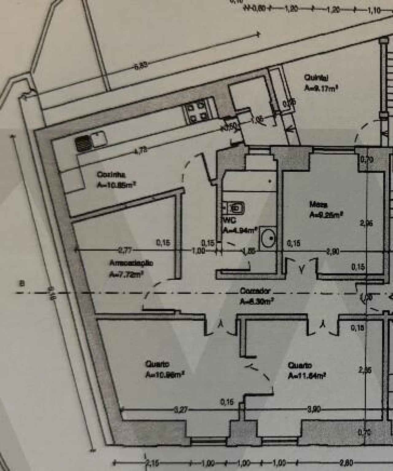 Apartamento T2 para Venda em Santo António Foto 44