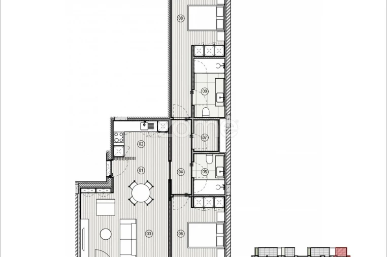 Apartamento T2 para Venda em Vila Nova de Famalicão e Calendário Foto 21