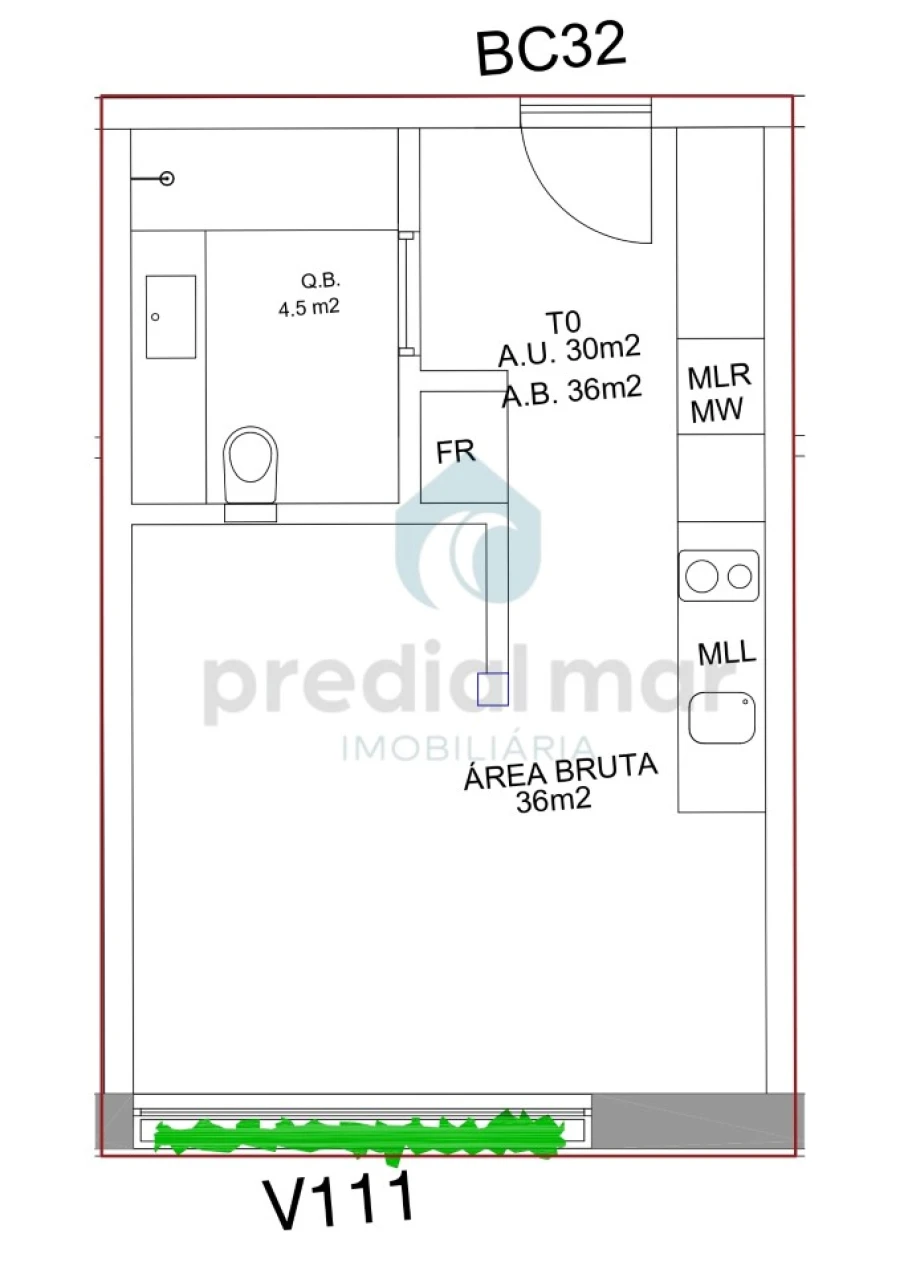 Apartamento para Venda em Matosinhos e Leça da Palmeira Planta 1