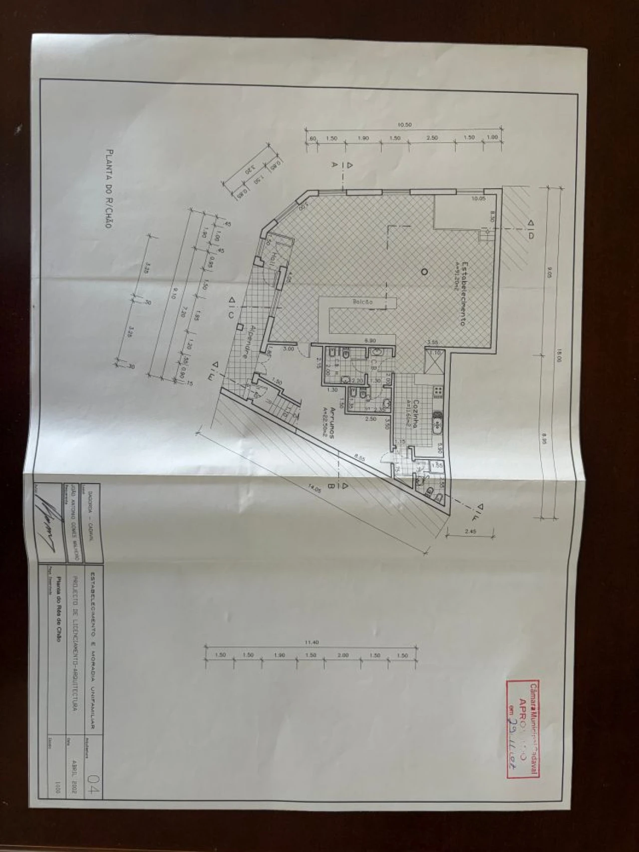 Moradia T3 para Venda em Vermelha Planta 2