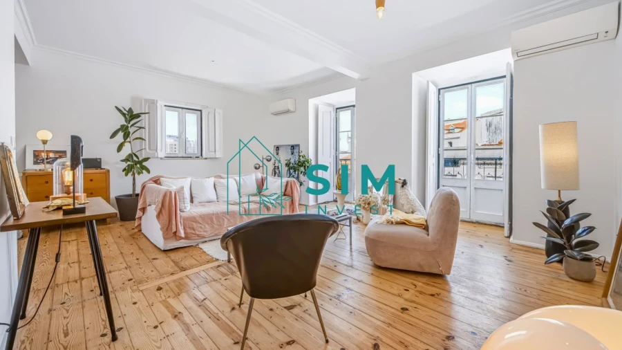 Apartamento T2 para Venda em Misericórdia