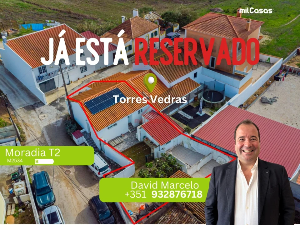 Moradia T2 para Venda em São Pedro da Cadeira Foto 1