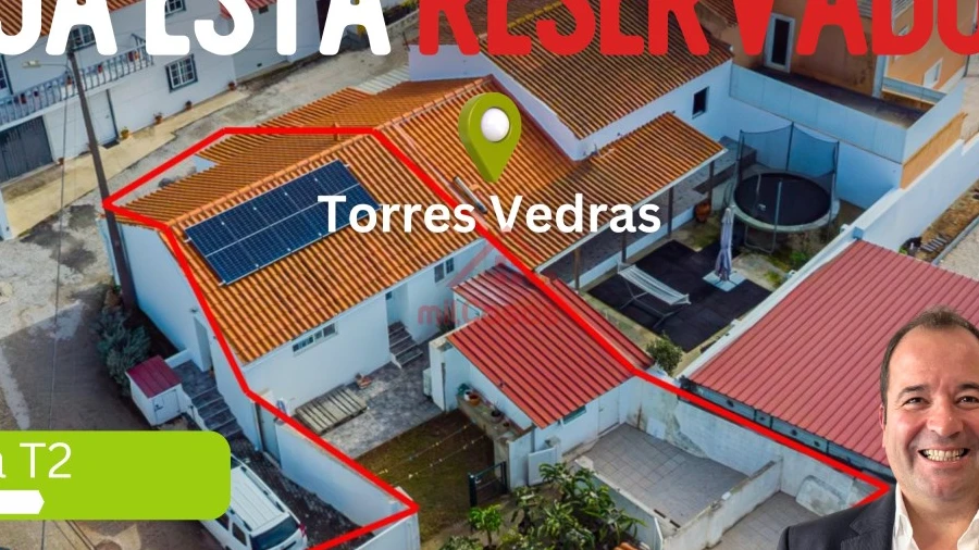 Moradia T2 para Venda em São Pedro da Cadeira