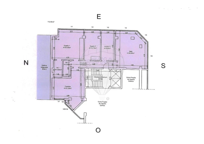 Apartamento T3 para Venda em Avenidas Novas Foto 21