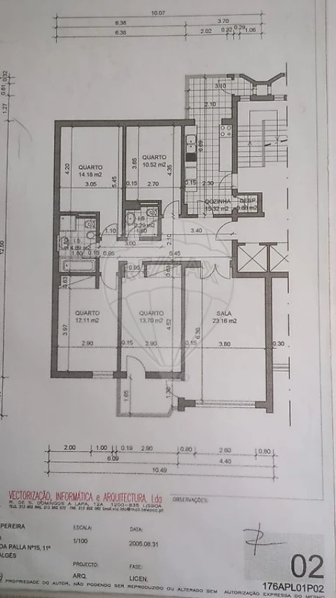 Apartamento T4 para Venda em Algés, Linda-A-Velha e Cruz Quebrada-Dafundo