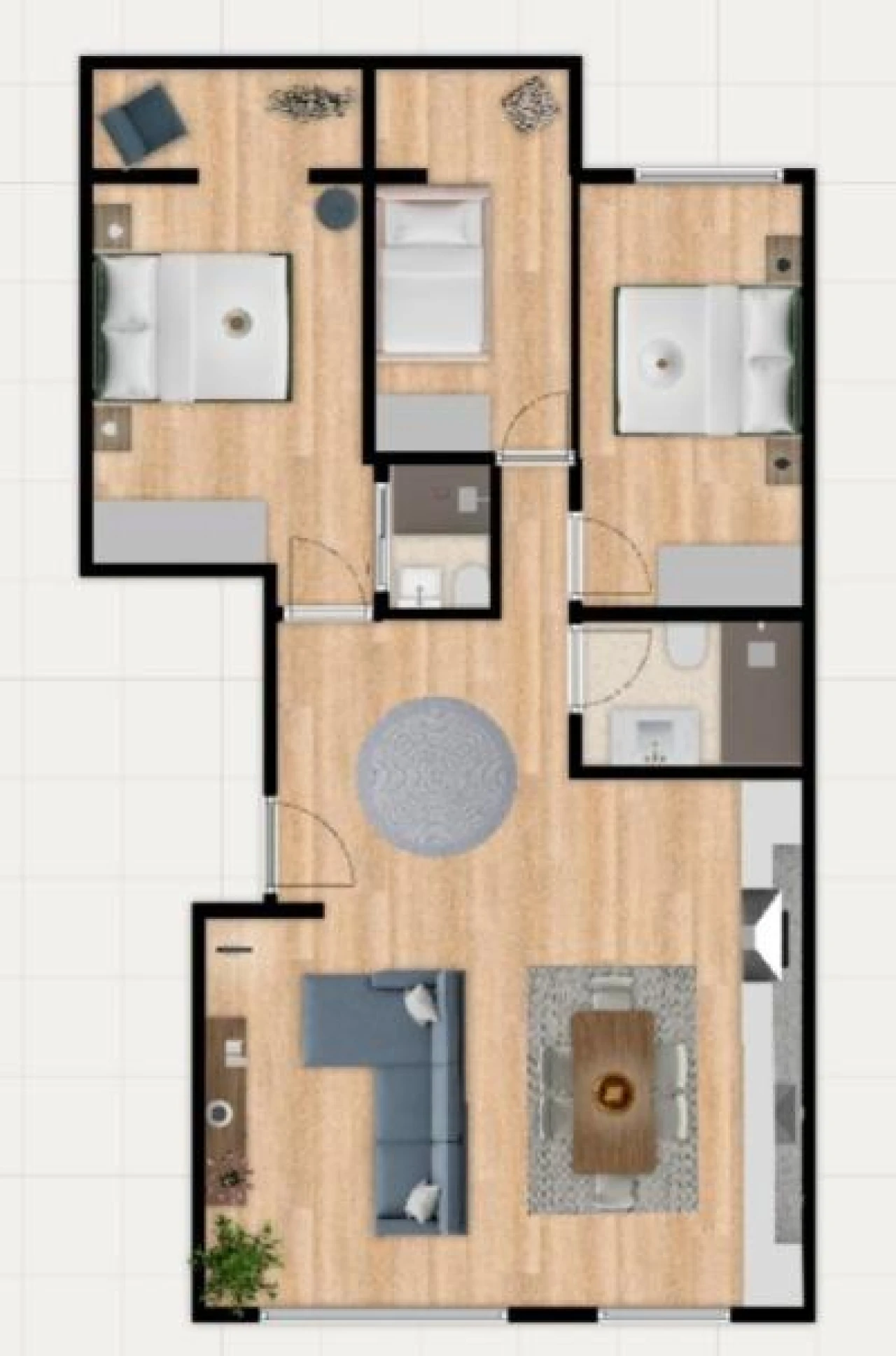 Apartamento T3 para Venda em Benfica Foto 10