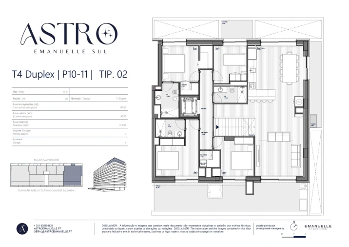 Apartamento T4 para Venda em Matosinhos e Leça da Palmeira Planta 1