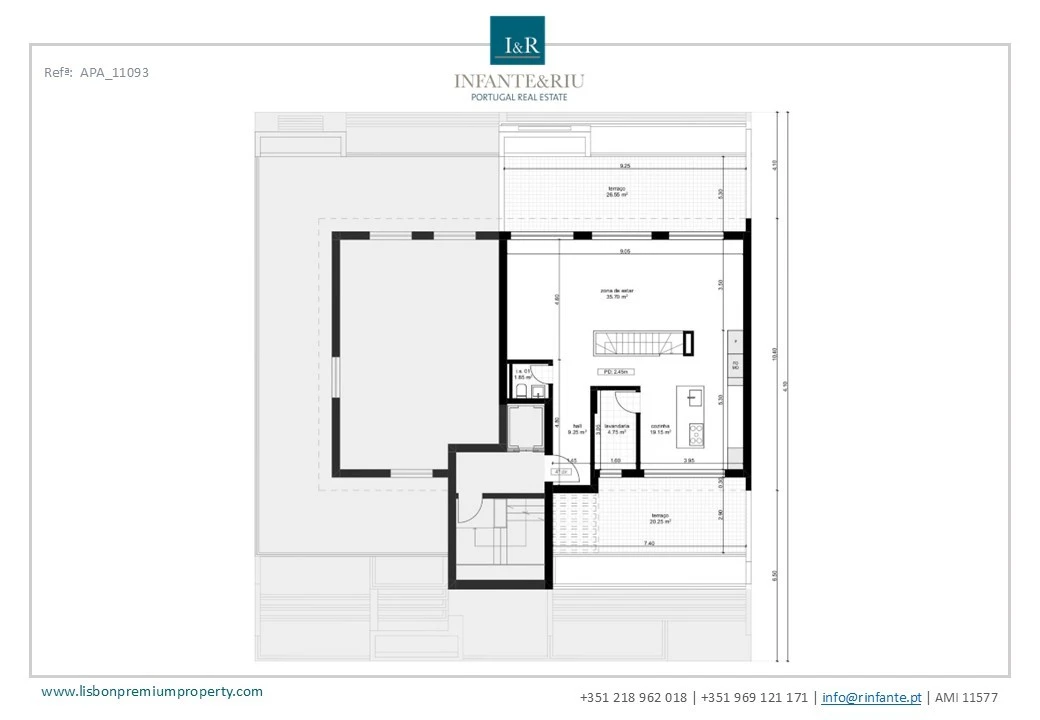 Apartamento T4 para Venda em Montijo e Afonsoeiro Planta 2
