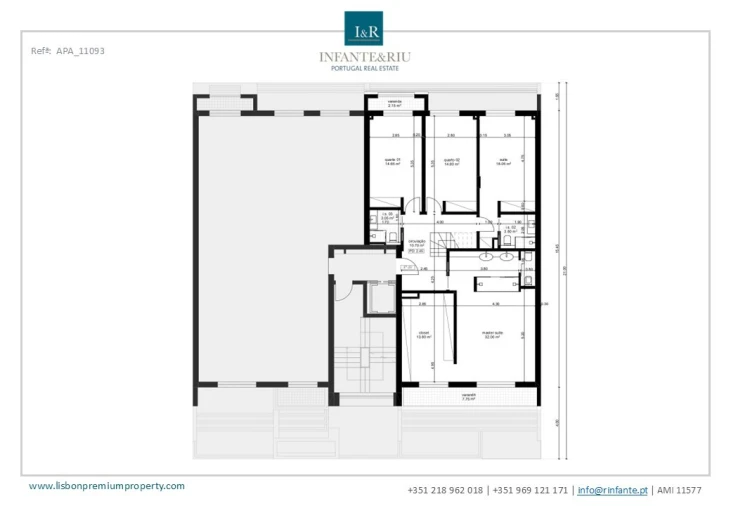 Apartamento T4 para Venda em Montijo e Afonsoeiro Planta 1
