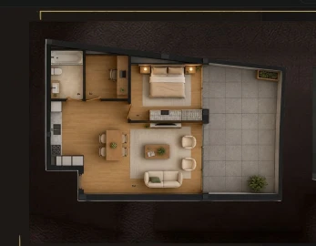 Apartamento T1 para Venda em Custóias, Leça do Balio e Guifões