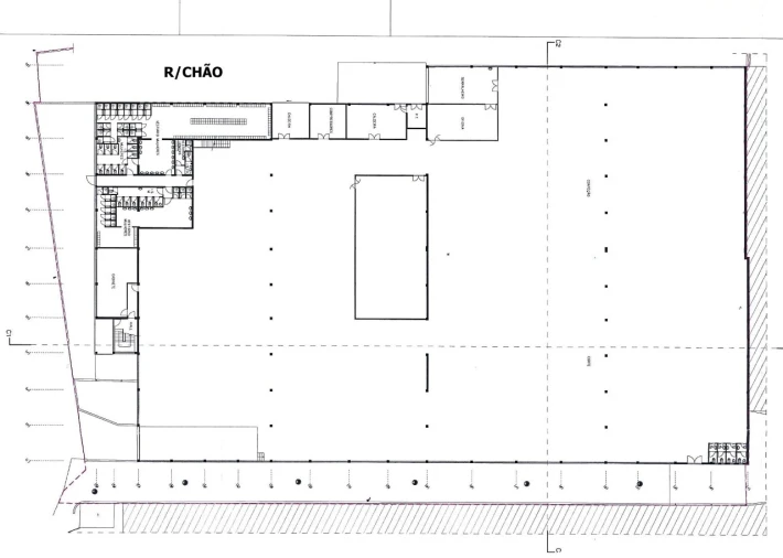 Armazém para Arrendamento em Bougado (São Martinho e Santiago) Planta 2