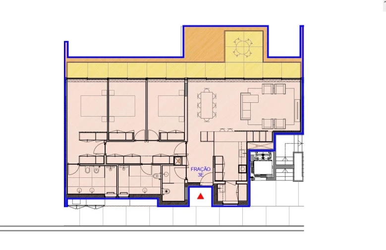 Apartamento T3 para Venda em Matosinhos e Leça da Palmeira Planta 1