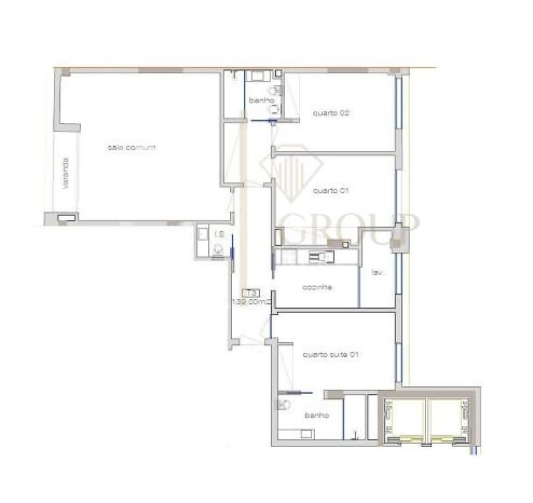 Apartamento T3 para Venda em Cedofeita, Santo Ildefonso, Sé, Miragaia, São Nicolau e Vitória Foto 68