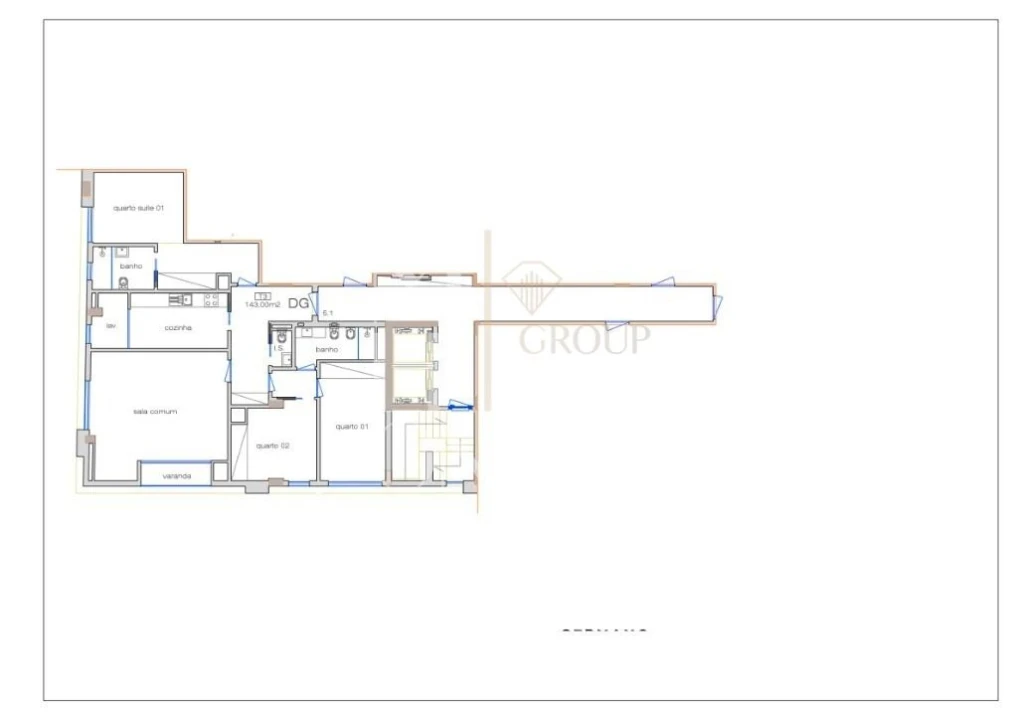 Apartamento T3 para Venda em Cedofeita, Santo Ildefonso, Sé, Miragaia, São Nicolau e Vitória Foto 46