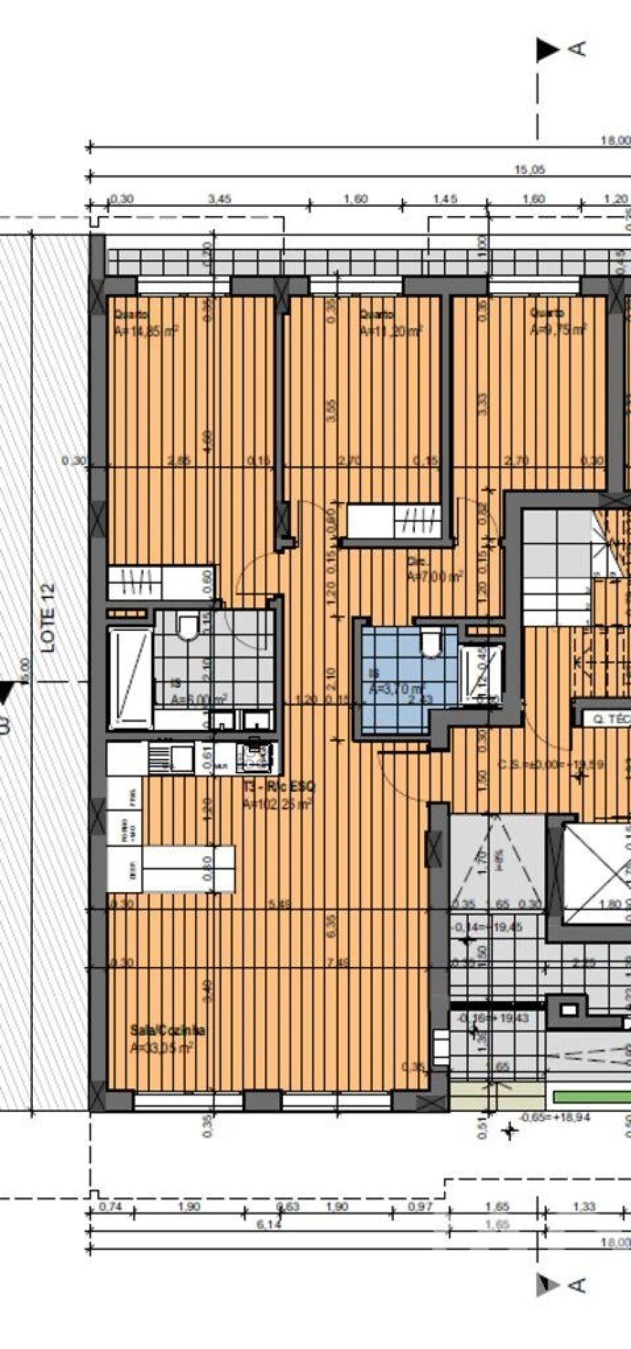 Apartamento T3 para Venda em Montijo e Afonsoeiro Foto 17