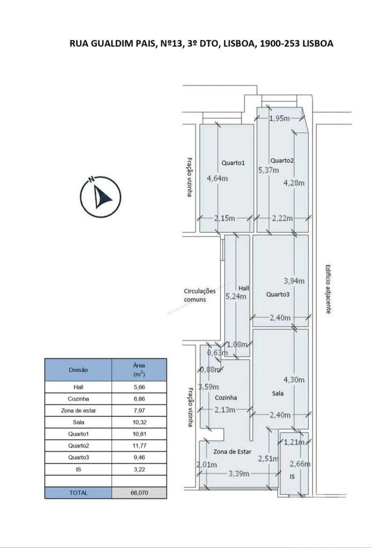 Apartamento T3 para Venda em Penha de França Foto 35
