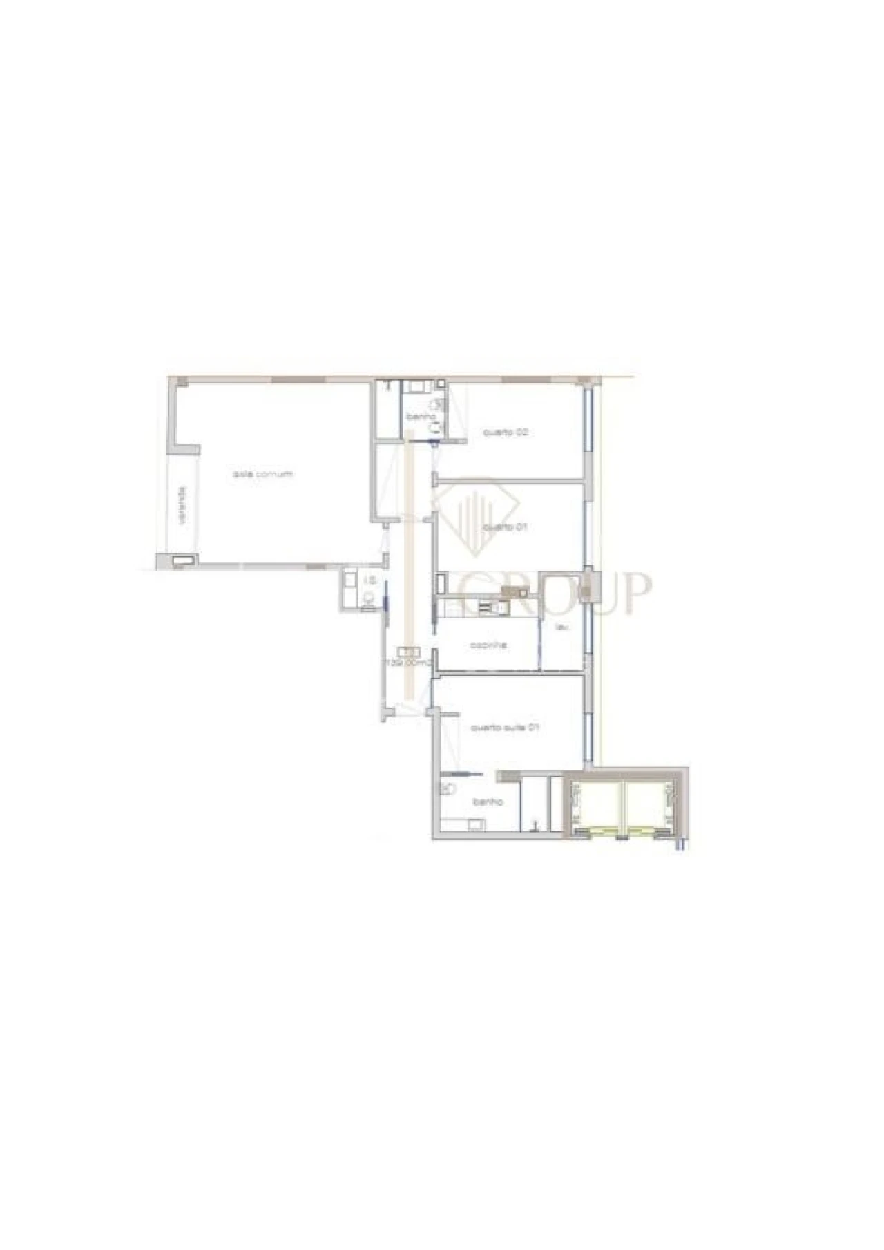 Apartamento T3 para Venda em Cedofeita, Santo Ildefonso, Sé, Miragaia, São Nicolau e Vitória Foto 46