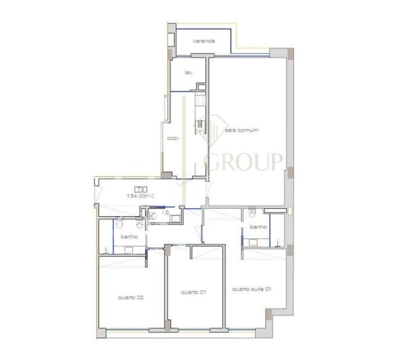 Apartamento T3 para Venda em Cedofeita, Santo Ildefonso, Sé, Miragaia, São Nicolau e Vitória Foto 68