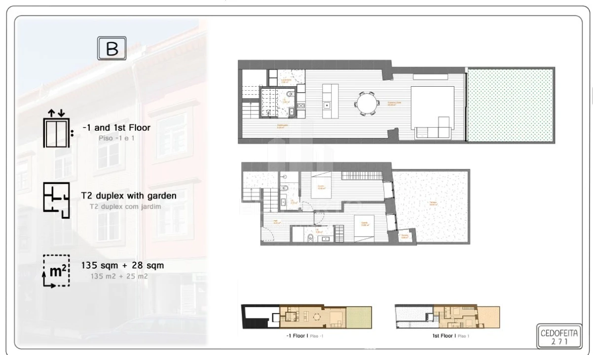 Apartamento T2 para Venda em Cedofeita, Santo Ildefonso, Sé, Miragaia, São Nicolau e Vitória Foto 7