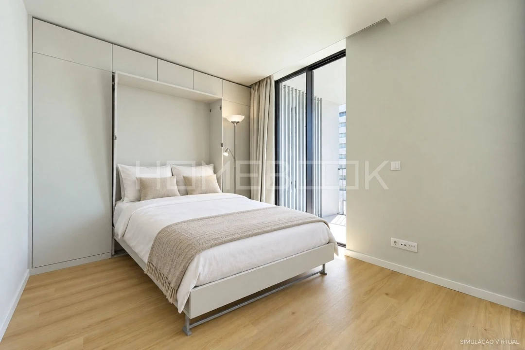 Apartamento T1 para Arrendamento em Santa Marinha Foto 19