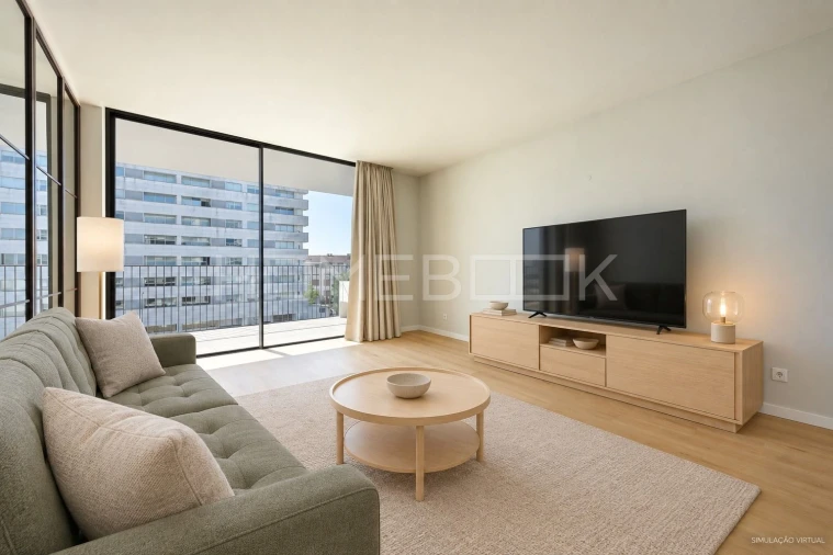 Apartamento T1 para Arrendamento em Santa Marinha Foto 25