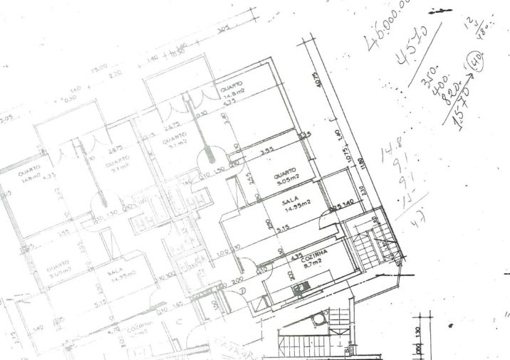 Apartamento T3 para Venda em Benfica Planta 1