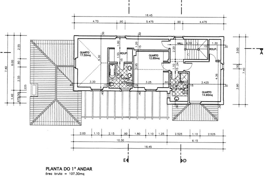 Moradia T5 para Arrendamento em Alcabideche Planta 2