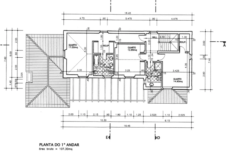 Moradia T5 para Arrendamento em Alcabideche Planta 2