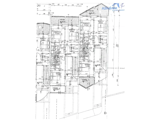Moradia T3 para Venda em Ferreiras Planta 1