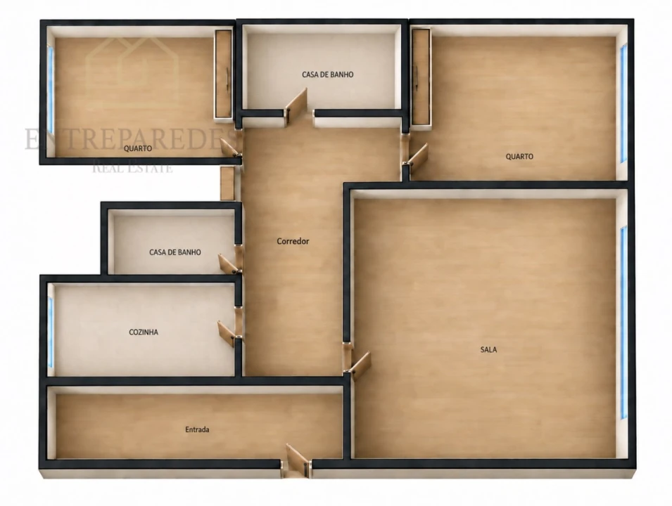 Apartamento T2 para Venda em São Felix da Marinha Foto 12