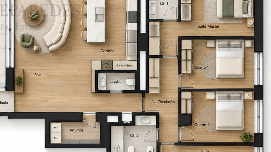 Apartamento T4 para Venda em Matosinhos e Leça da Palmeira