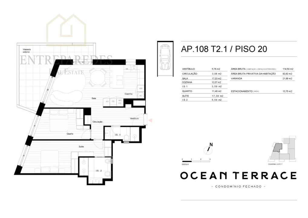 Apartamento T2 para Venda em Matosinhos e Leça da Palmeira Foto 10