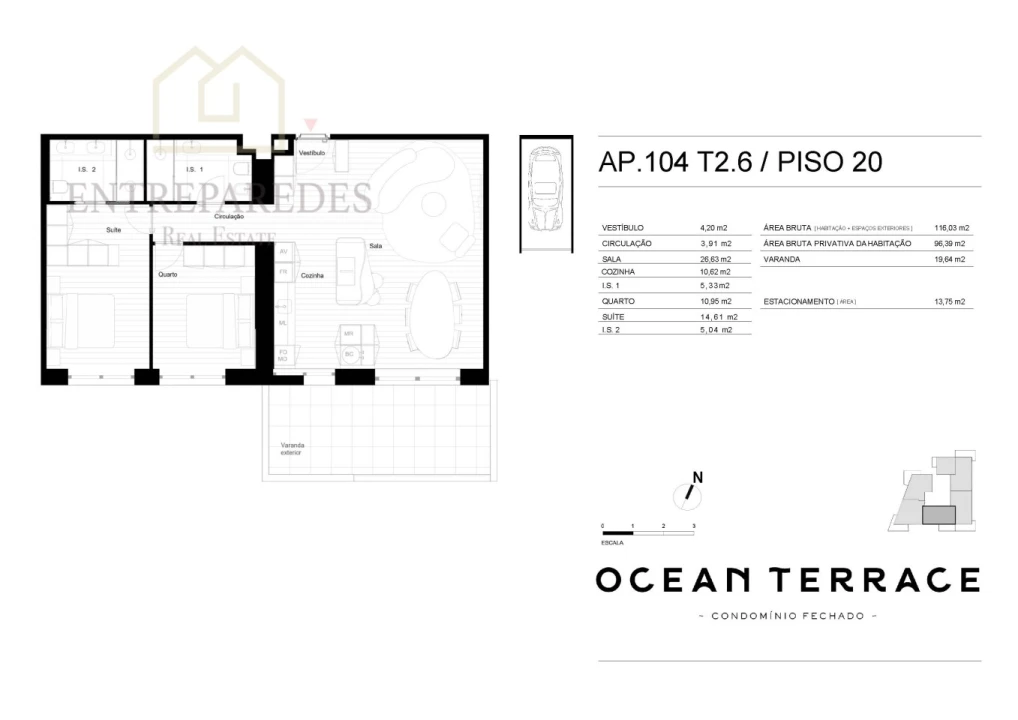 Apartamento T2 para Venda em Matosinhos e Leça da Palmeira Foto 10