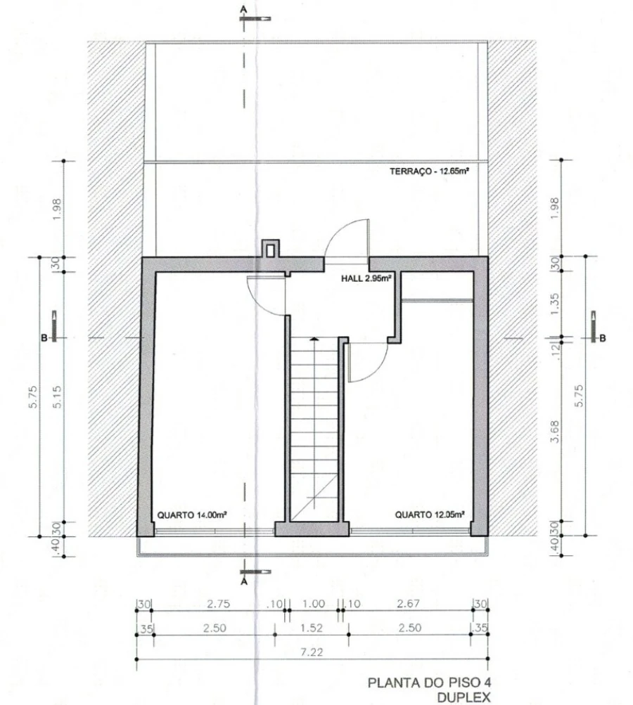 Apartamento T2 para Venda em Monte Gordo Planta 2