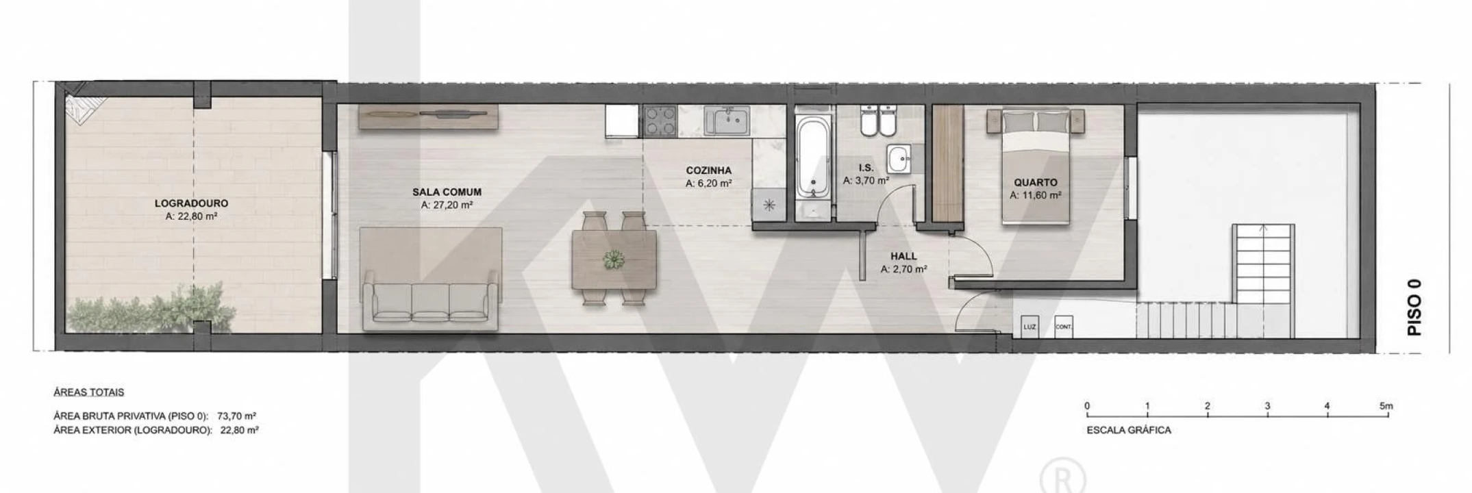Apartamento T1 para Venda em Carvoeira Foto 31