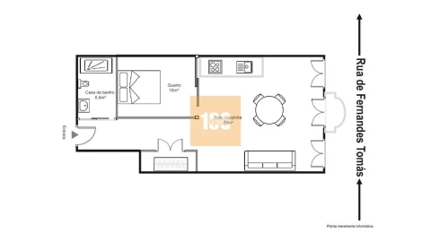 Apartamento para Venda em Cedofeita, Santo Ildefonso, Sé, Miragaia, São Nicolau e Vitória