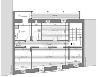 Apartamento T3 para Venda em Santo António