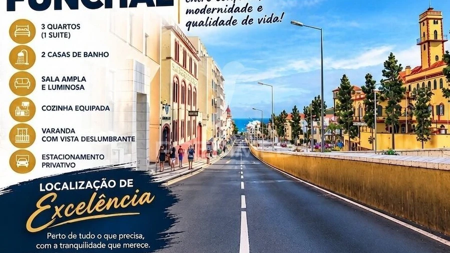 Apartamento T3 para Venda em Funchal (Santa Luzia)
