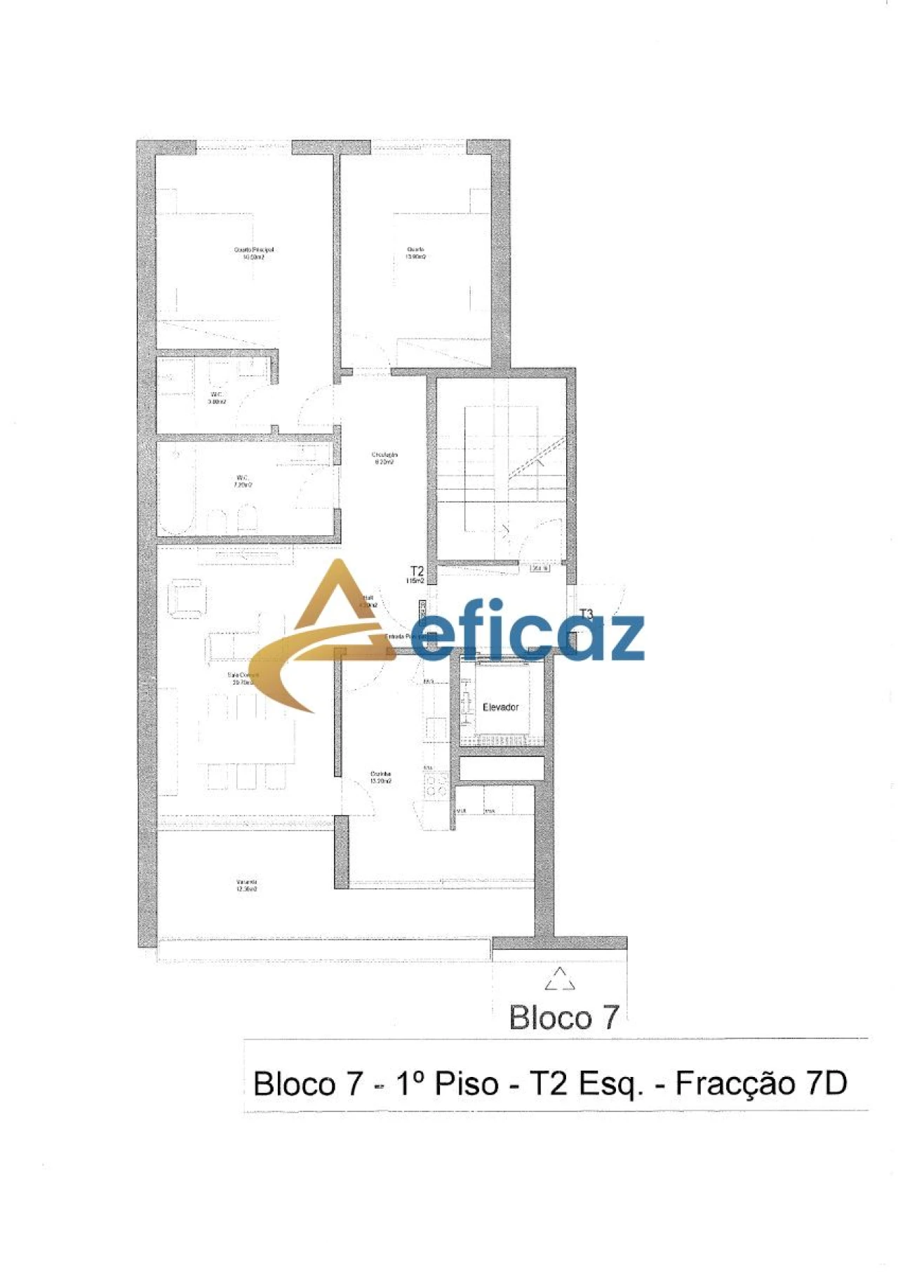 Apartamento T2 para Venda em Freamunde Foto 12