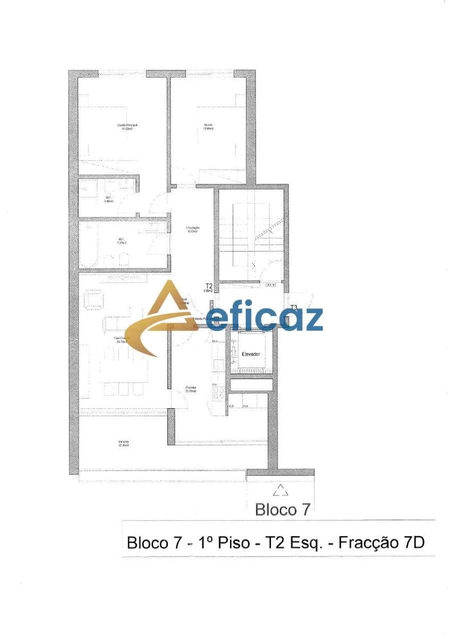 Apartamento T2 para Venda em Freamunde Foto 12