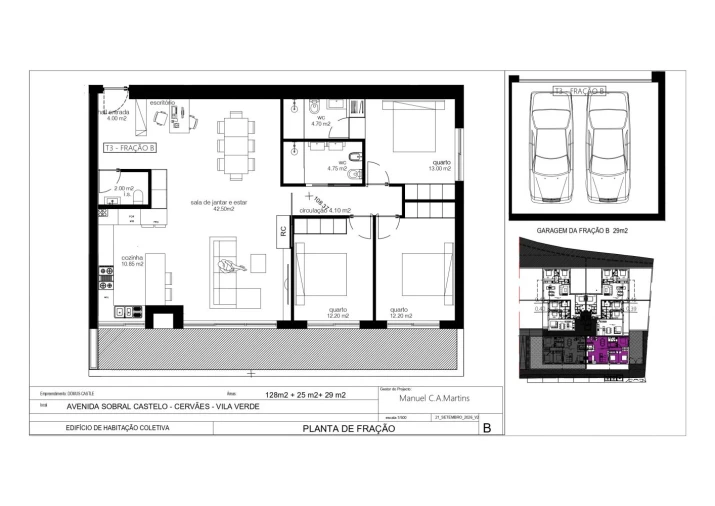 Apartamento T3 para Venda em Cervães Foto 3
