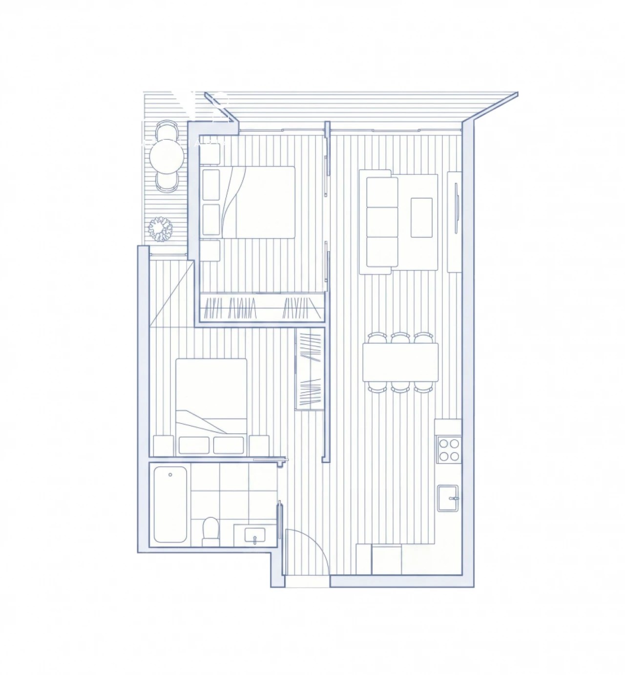 Apartamento T1 para Venda em Lordelo do Ouro e Massarelos Foto 14