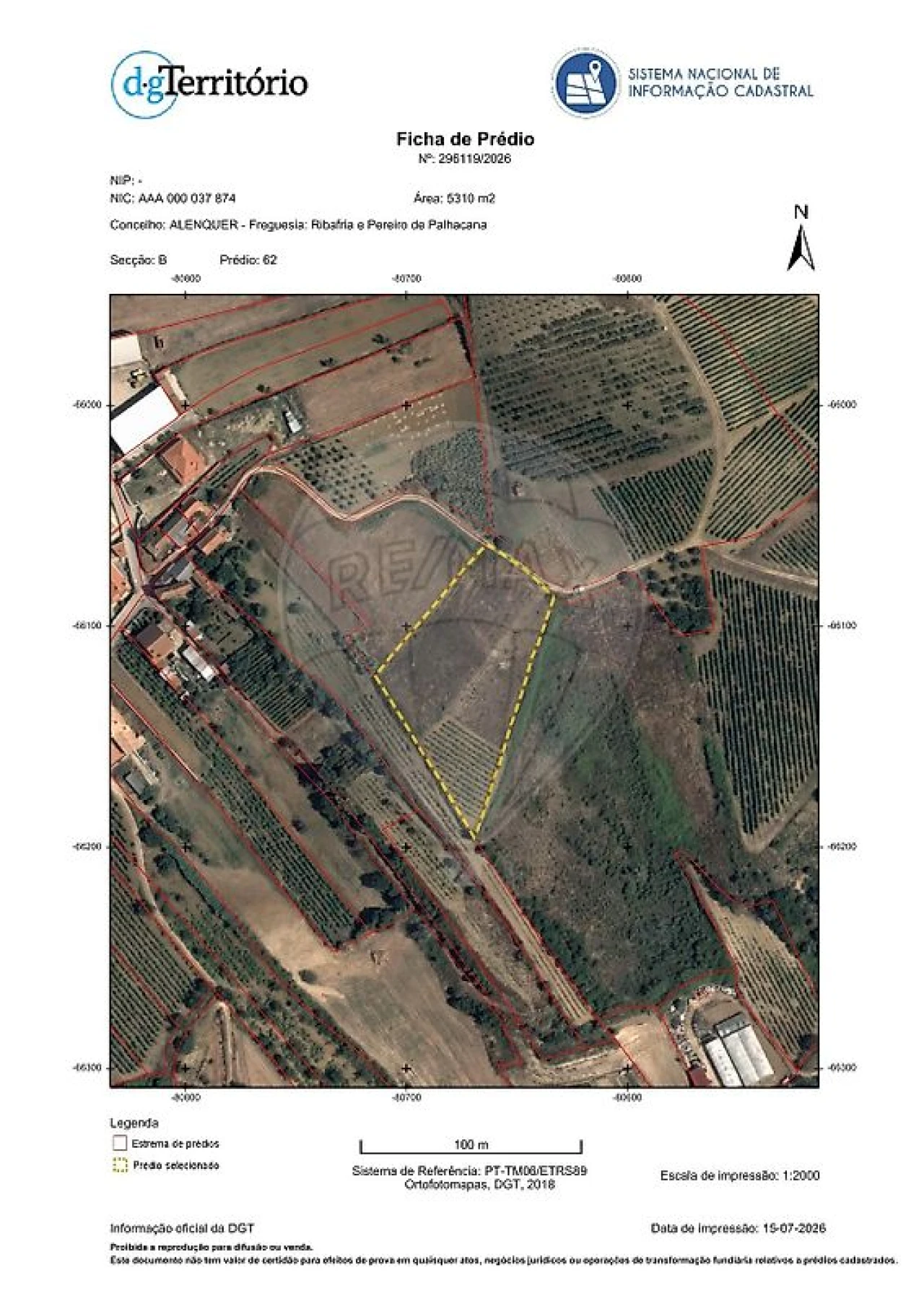 Terreno para Venda em Ribafria e Pereiro de Palhacana Foto 1