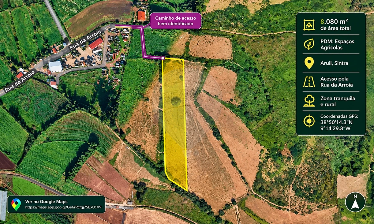 Terreno para Venda em Almargem do Bispo, Pêro Pinheiro e Montelavar Foto 6
