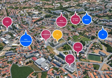 Apartamento T2 para Arrendamento em Pedrouços