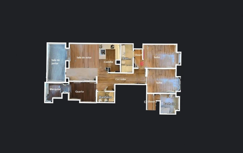 Apartamento T3 para Venda em Areeiro Planta 1