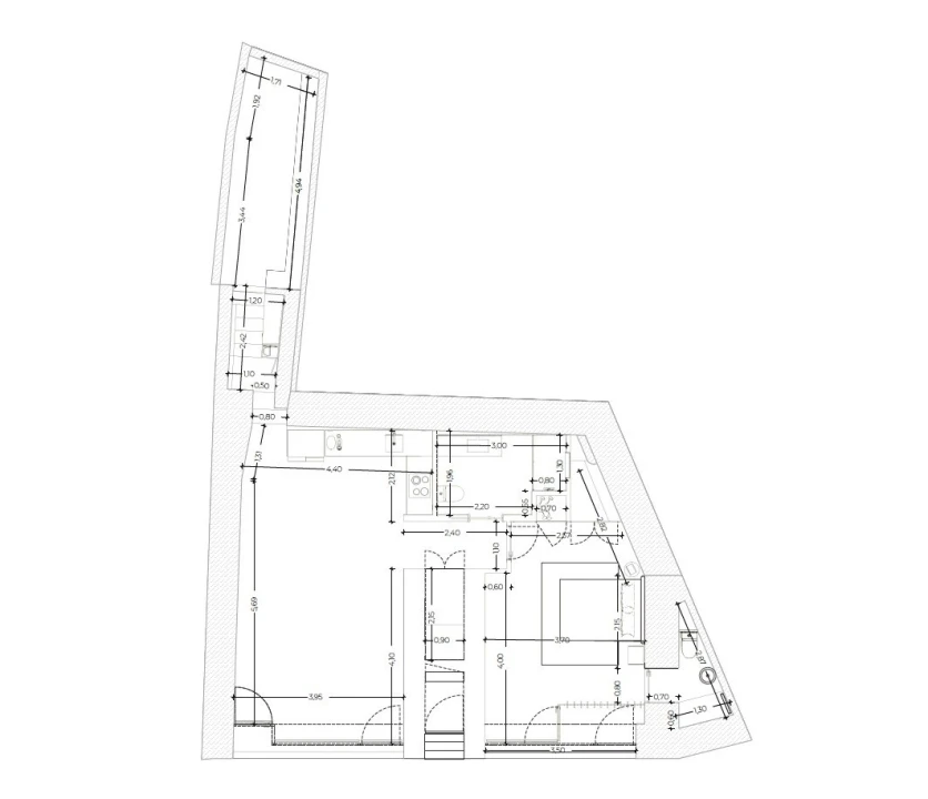 Apartamento T1 para Venda em Buarcos Planta 3