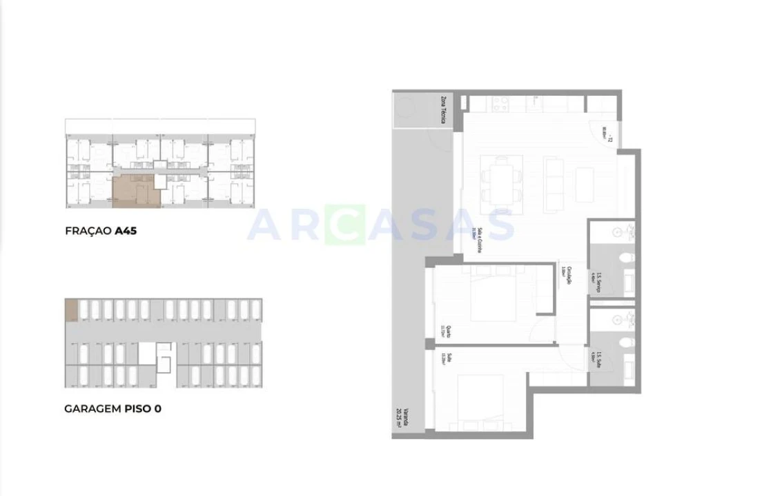 Apartamento T2 para Venda em Fânzeres e São Pedro da Cova Foto 20